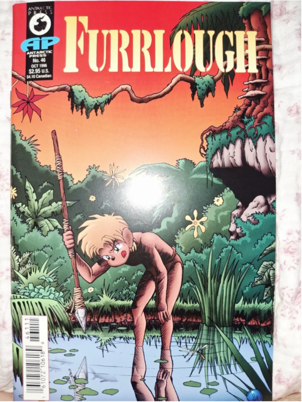 Furrlough #46, 48, 49 - Furry, Roz Gibson, Rare, 1996, Antarctic Press, VF!